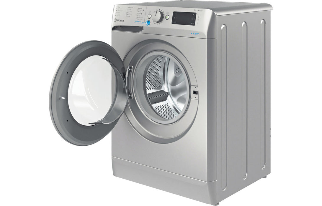 Indesit BWE 71452 S UK N F/S 7kg 1400rpm Washing Machine - Silver