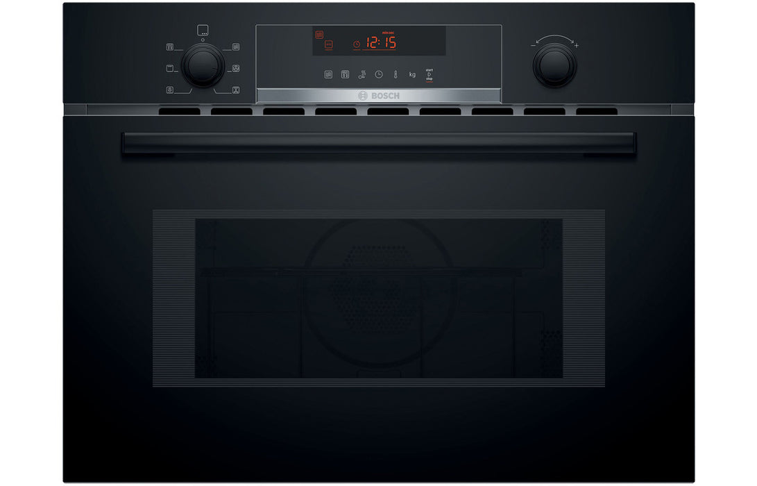 Bosch Serie 4 CMA583MB0B B/I Compact Combi Microwave & Oven - Black