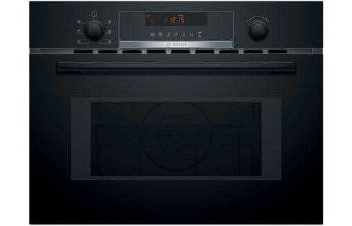 Bosch Serie 4 CMA583MB0B B/I Compact Combi Microwave & Oven - Black