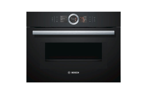 Bosch Serie 8 CMG656BB6B B/I Compact Oven & Microwave - Black