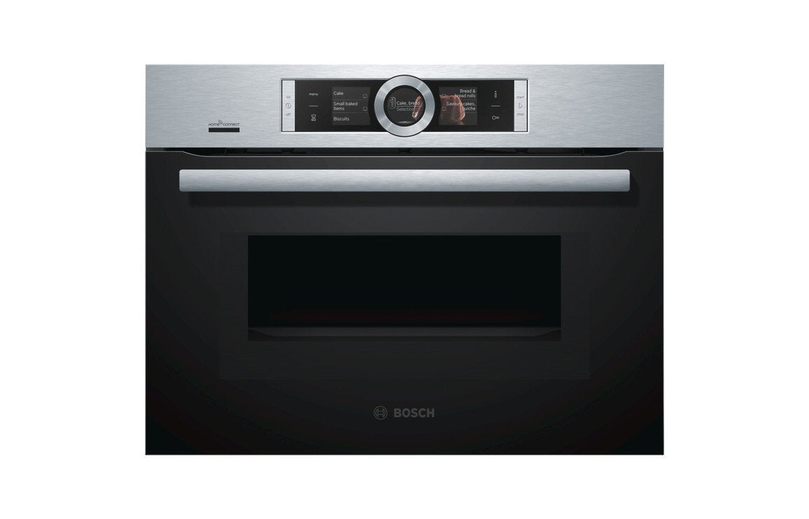 Bosch Serie 8 CMG656BS6B B/I Compact Oven & Microwave - St/Steel