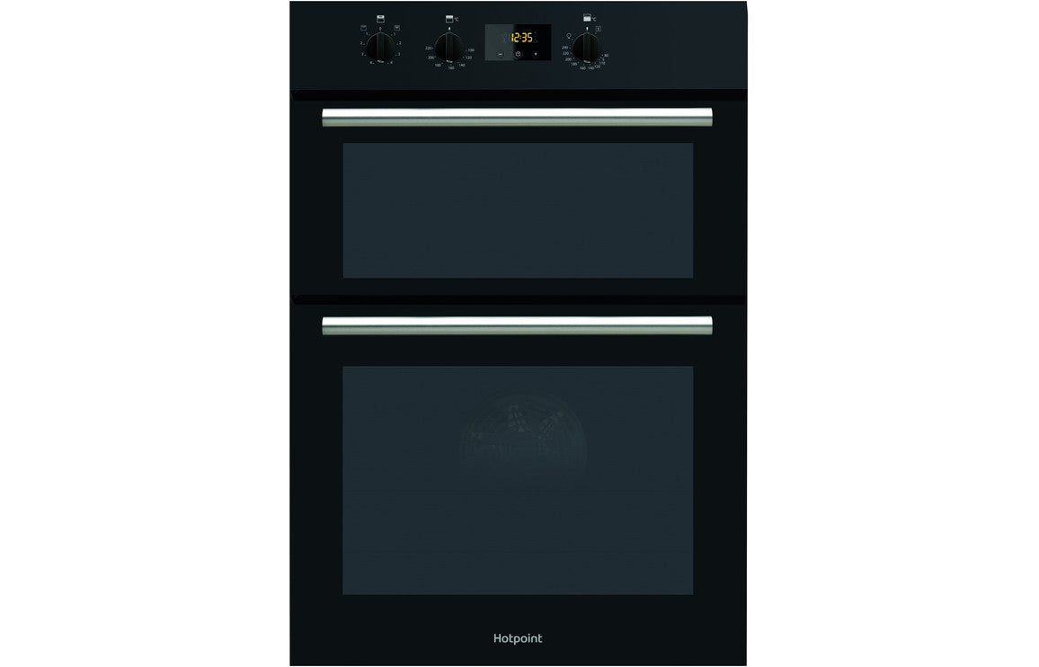 Hotpoint DD2 540 BL B/I Double Electric Oven - Black