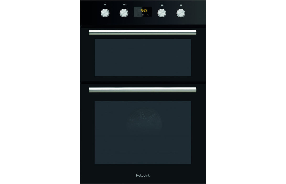 Hotpoint DD2 844 C BL B/I Double Electric Oven - Black