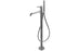 Vema Timea Floor Standing Bath/Shower Mixer - Chrome