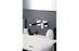 Vema Lys 4-Hole Deck Mounted Bath/Shower Mixer - Chrome