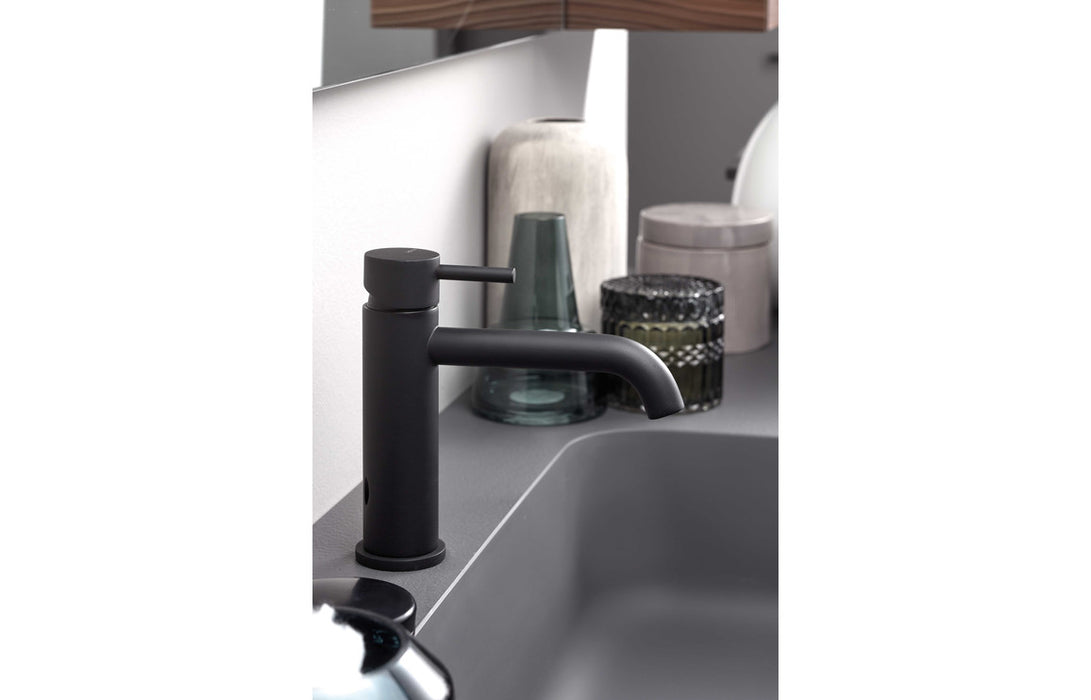 Vema Maira 4-Hole Deck Mounted Bath/Shower Mixer - Black