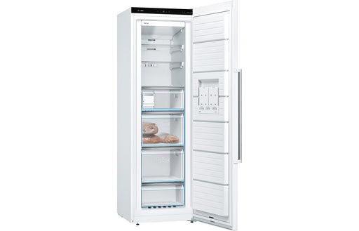 Bosch Serie 6 GSN36AWFPG F/S Frost Free Tall Freezer - White