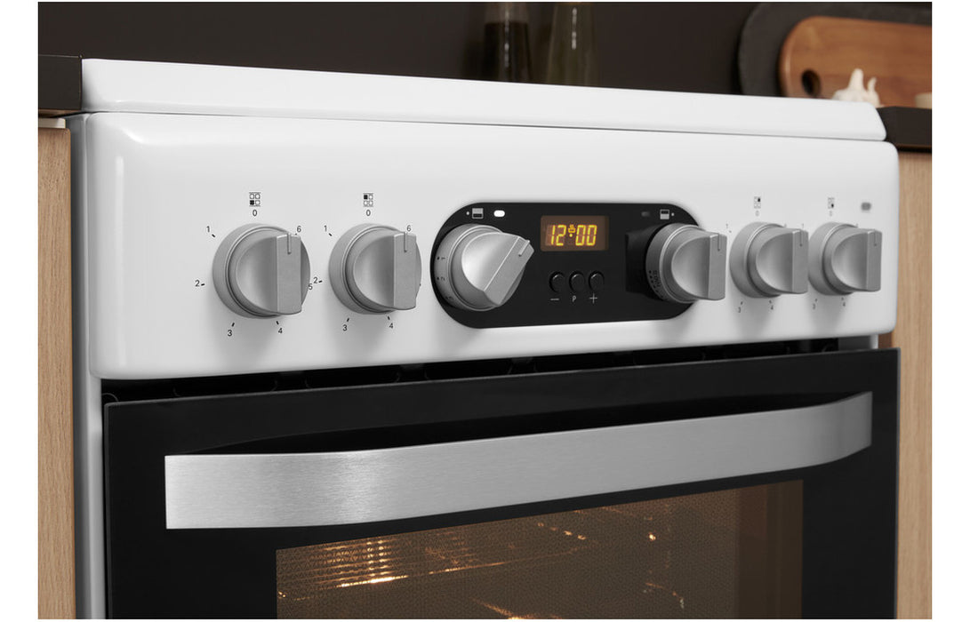 Hotpoint HD5V93CCW Slim Electric Cooker - White