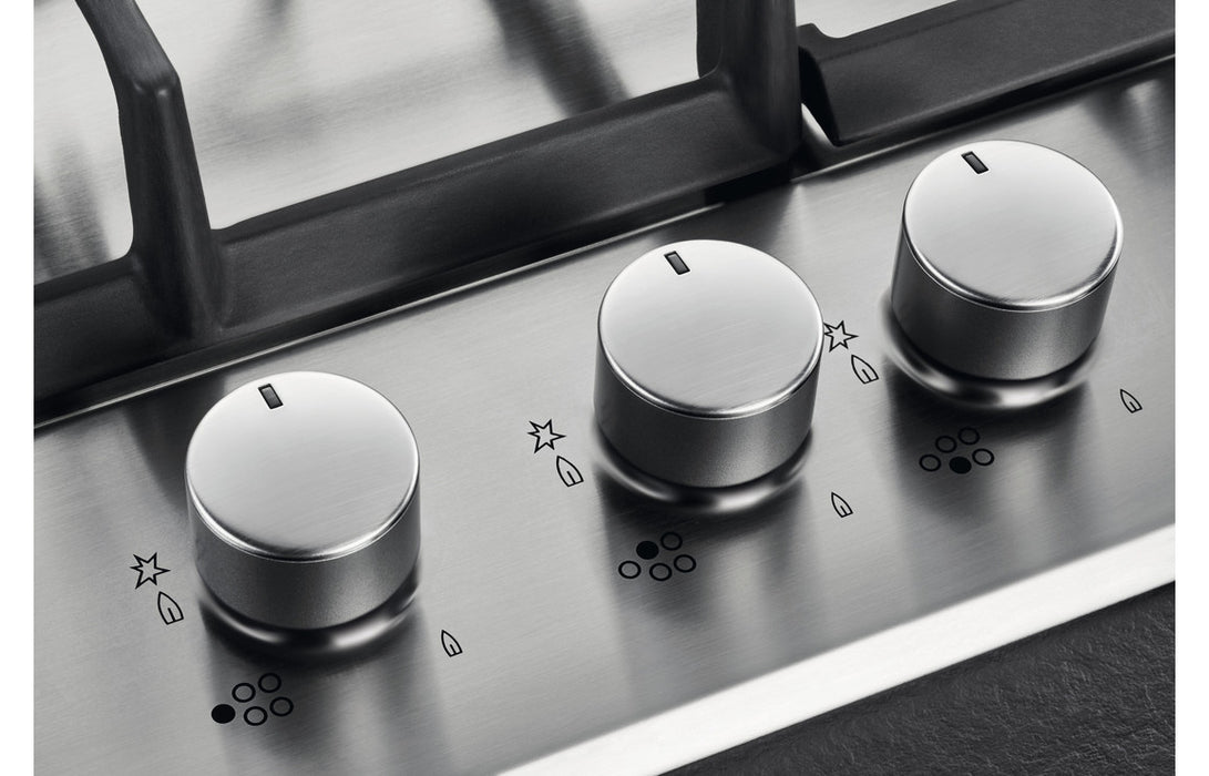 AEG HGB64200SM 60cm Gas Hob St/Steel AEG Gas Hobs