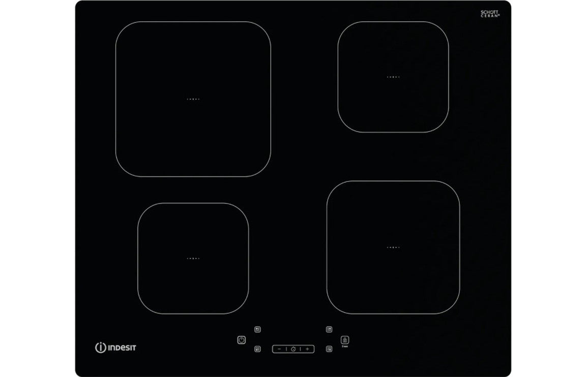 Indesit IS 83Q60 NE 60cm Induction Hob Black