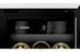 Bosch Serie 6 KUW20VHF0G Built Under 30cm Wine Cooler - Black