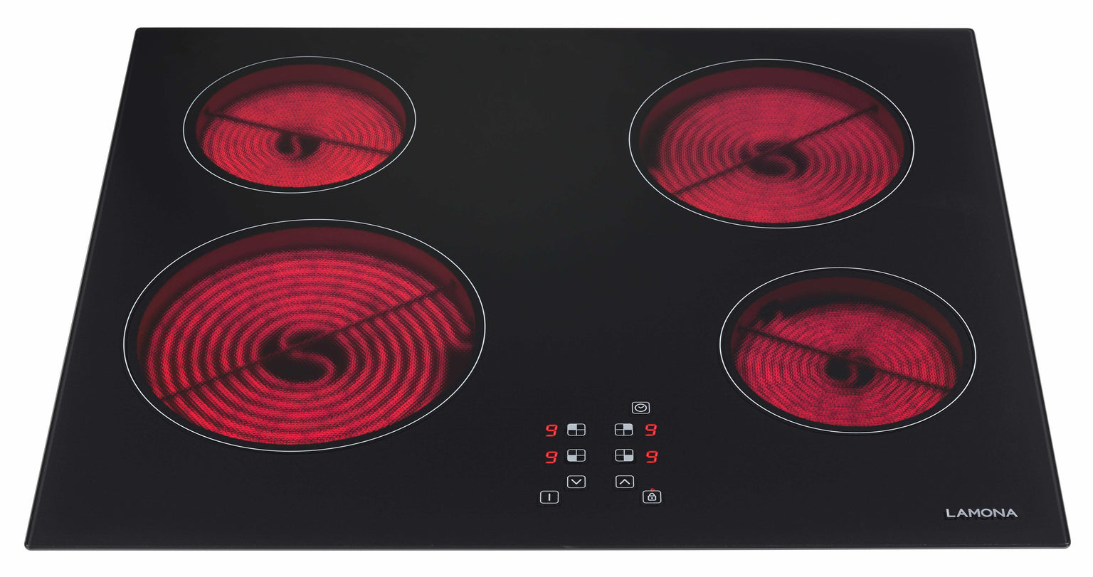 Lamona 5 Burner Gas On Glass Hob (LAM1550) Lamona Gas Hobs