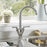 Lamona Chrome Velino Swan Neck Monobloc Taps