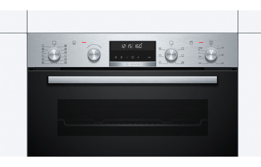 Bosch Serie 6 MBA5785S6B B/I Double Pyrolytic Oven - St/Steel