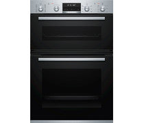 Bosch Serie 6 MBA5785S0B B/I Double Pyrolytic Oven - St/Steel