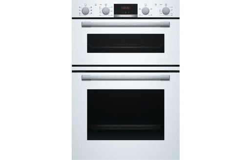 Bosch Serie 4 MBS533BW0B B/I Double Electric Oven - White
