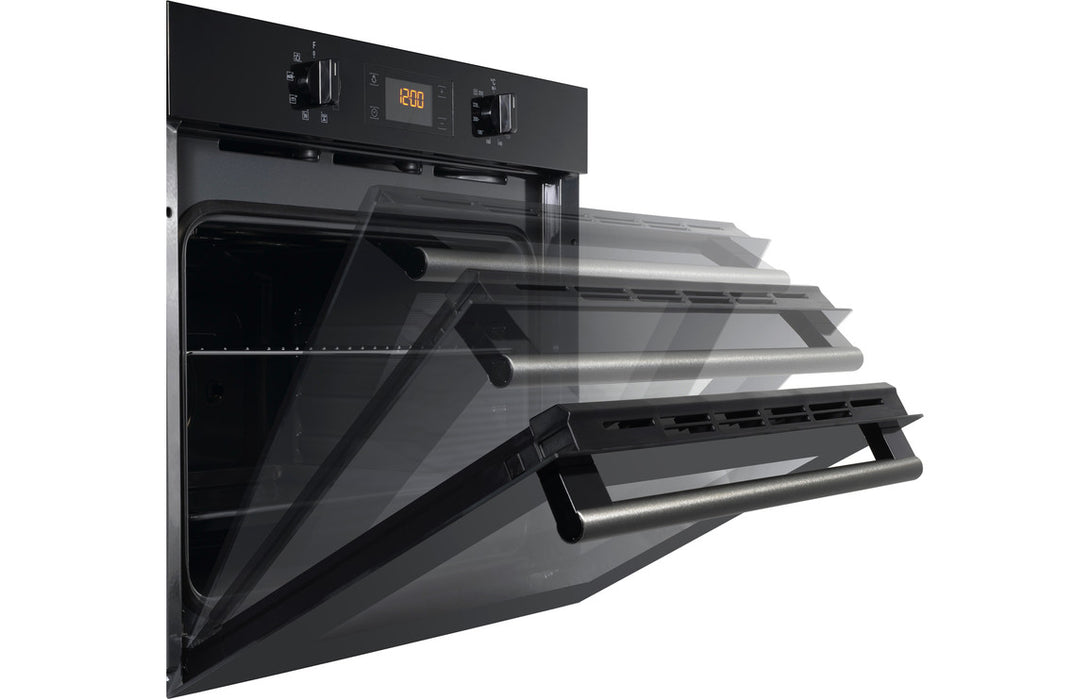 Hotpoint SA2 540 H BL B/I Single Electric Oven - Black