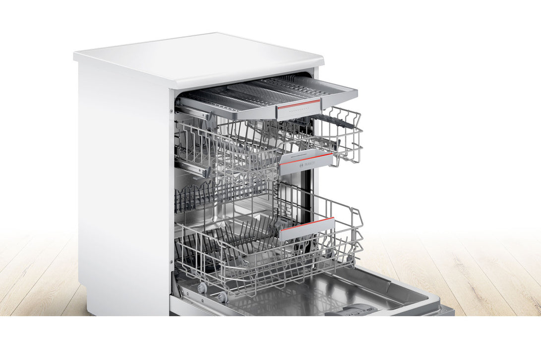 Bosch Serie 6 SMS6ZCW00G F/S 14 Place Dishwasher - White
