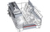 Bosch Serie 4 SPS4HKW45G F/S 9 Place Slimline Dishwasher - White