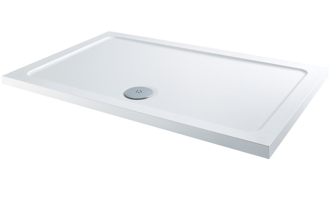 RefleXion 40mm Low Profile 1500x800mm Rectanglular Tray & Waste