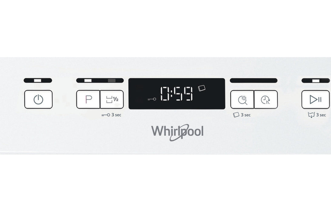 Whirlpool WFC 3B19 UK N F/S 13 Place Dishwasher - White