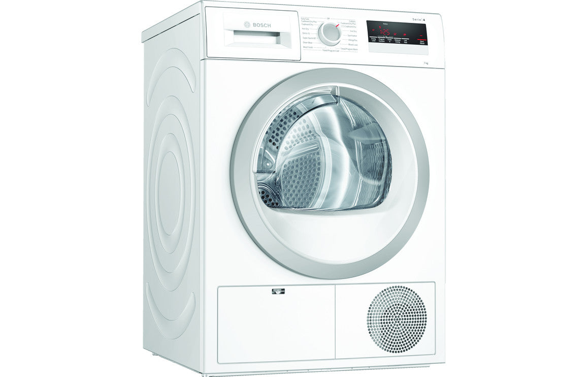 Bosch Serie 4 WTN85201GB F/S 7kg Tumble Dryer - White
