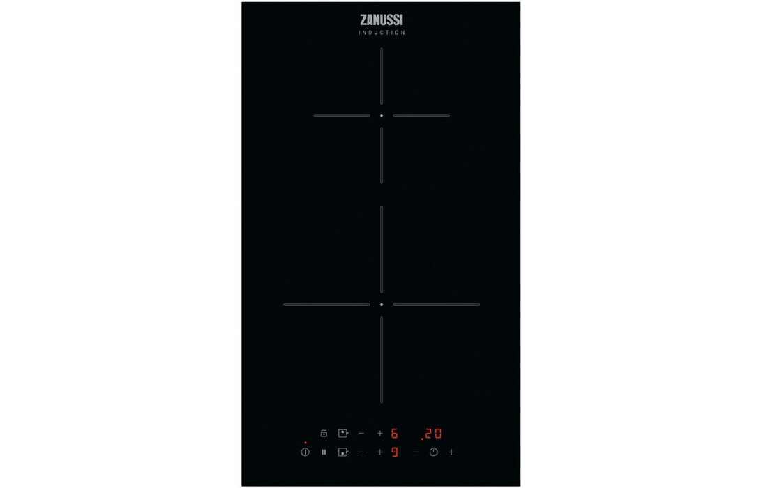Zanussi ZITN323K 30cm Induction Domino Hob - Black