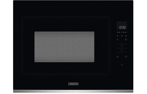 Zanussi ZMBN4SX B/I Microwave - Black Glass